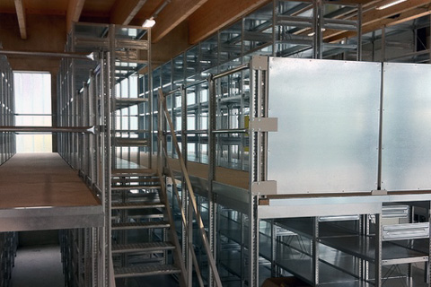 Halle de stockage pour Garcia Sanitaires-chauffage Sàrl | étude sanitaire Atechnik