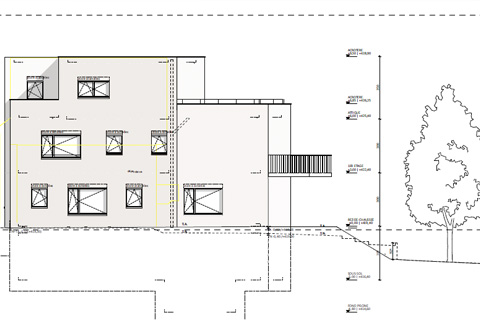 Démolition d'une villa existante et construction d'un immeuble avec 2 appartements à 1009 Pullyy | étude sanitaire Atechnik
