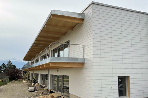 Construction d'une garderie à 1025 St-Sulpice pour Bouygues E&S InTec Schweiz AG | étude sanitaire Atechnik