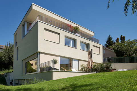 Unité d’habitation de 4 appartements à 1096 Lutry | étude sanitaire Atechnik