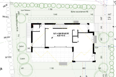 Construction d'une villa individuelle à 1028 Préverenges | étude sanitaire Atechnik