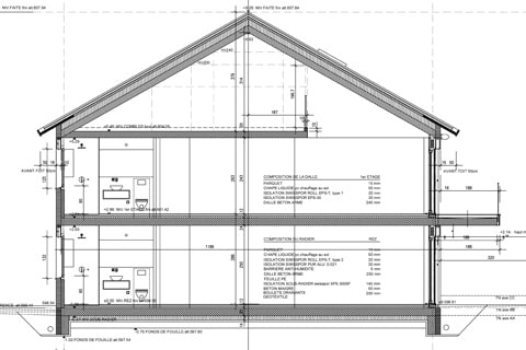 Immeubles 4 app. PPE, 1417 Essertines-sur-Yverdon | étude sanitaire Atechnik