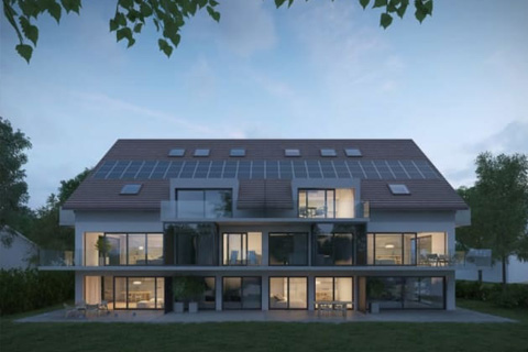 Immeuble pour CANAsanitaire Sàrl | étude sanitaire Atechnik