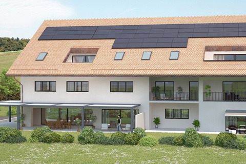 Immeuble PPE Au Meali pour Garcia Sanitaires-chauffage Sàrl | étude sanitaire Atechnik