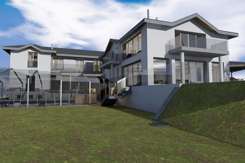 Agrandissement villa pour Helvetarchitecture SA | étude sanitaire Atechnik