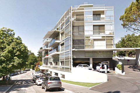 Garage, Logement Beau-Rivage, Travaux réalisés chez Amstein + Walthert Lausanne SA | étude sanitaire Atechnik